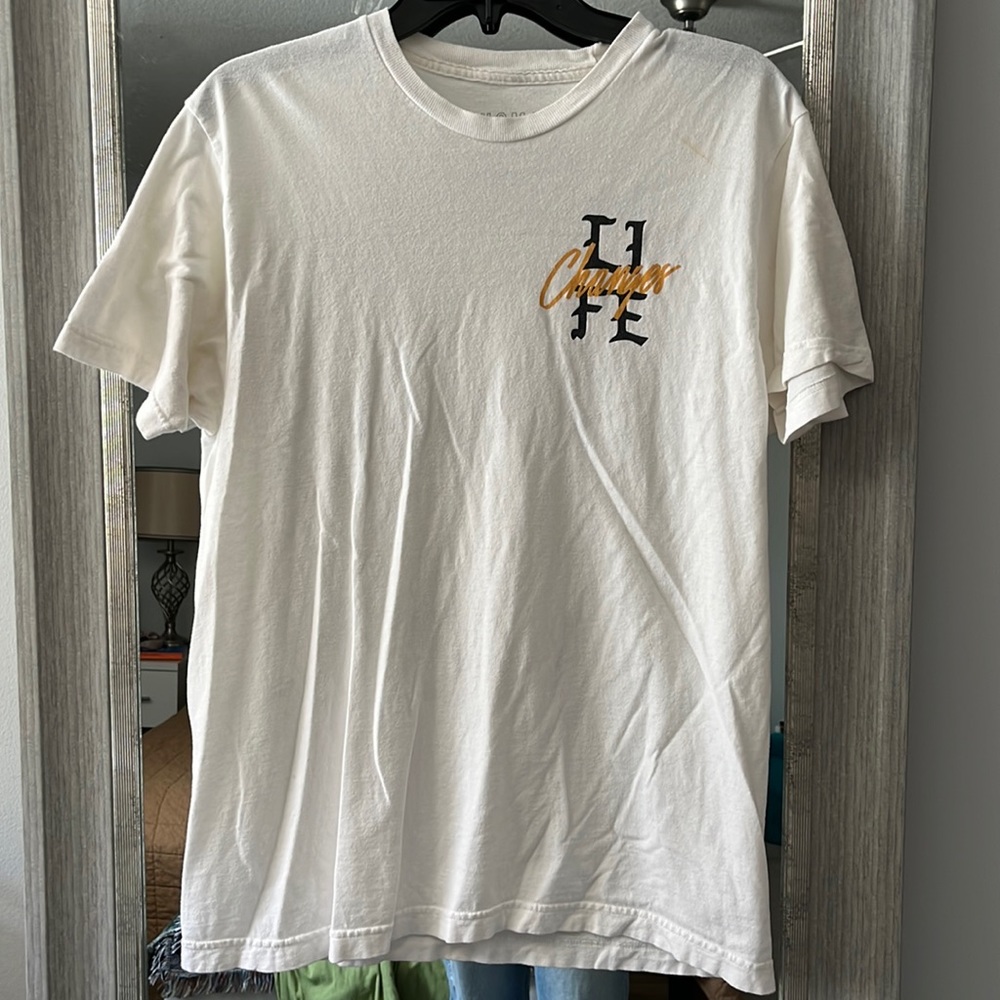 White Thomas Rhett Life Changes Tour T-Shirt